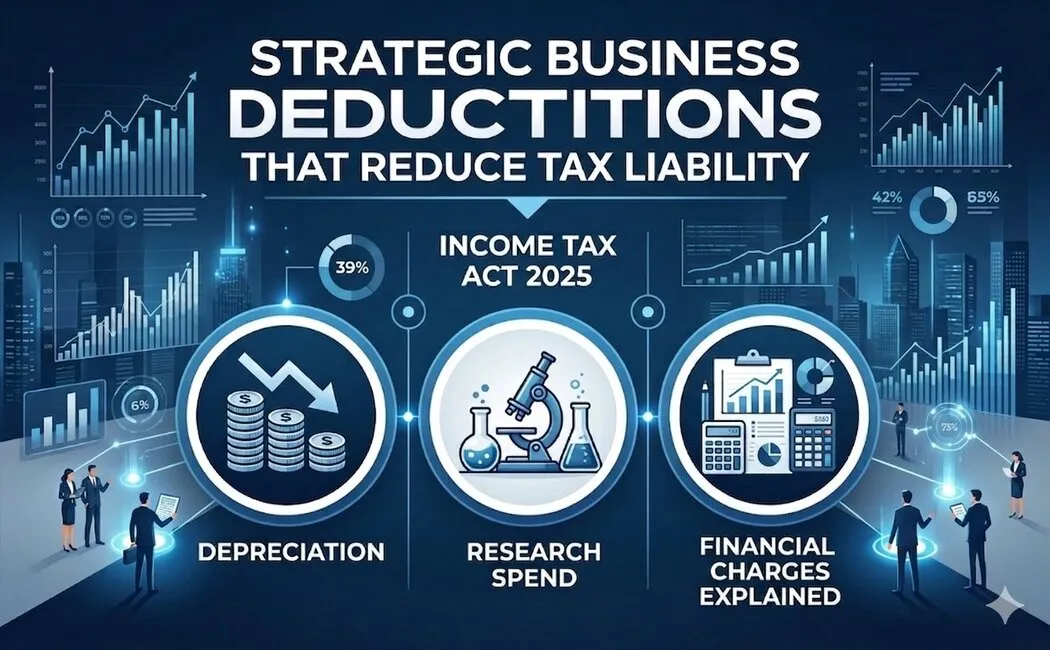 📘 Strategic Business Deductions That Reduce Tax Liability – Income Tax Act 2025
