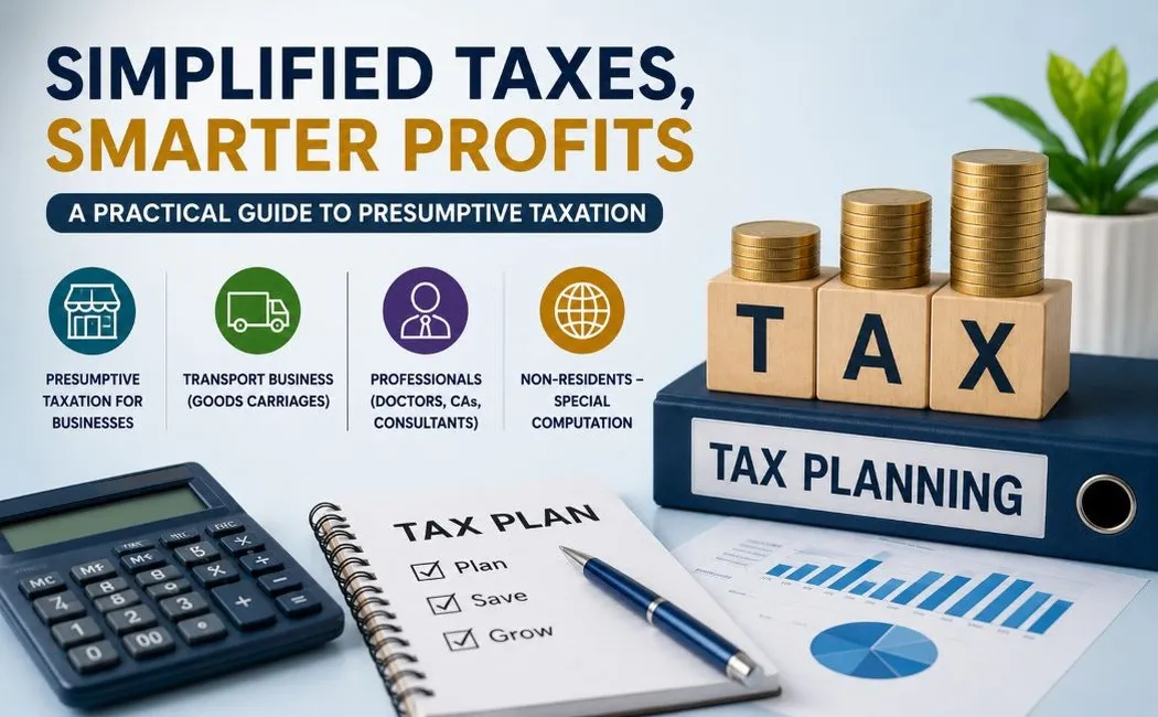 Simplified Taxes, Smarter Profits: A Practical Guide to Presumptive Taxation