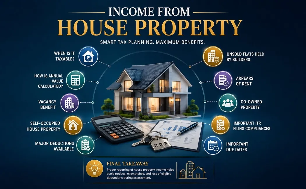 🏠 Income from House Property – Simplified with Real-Life Examples