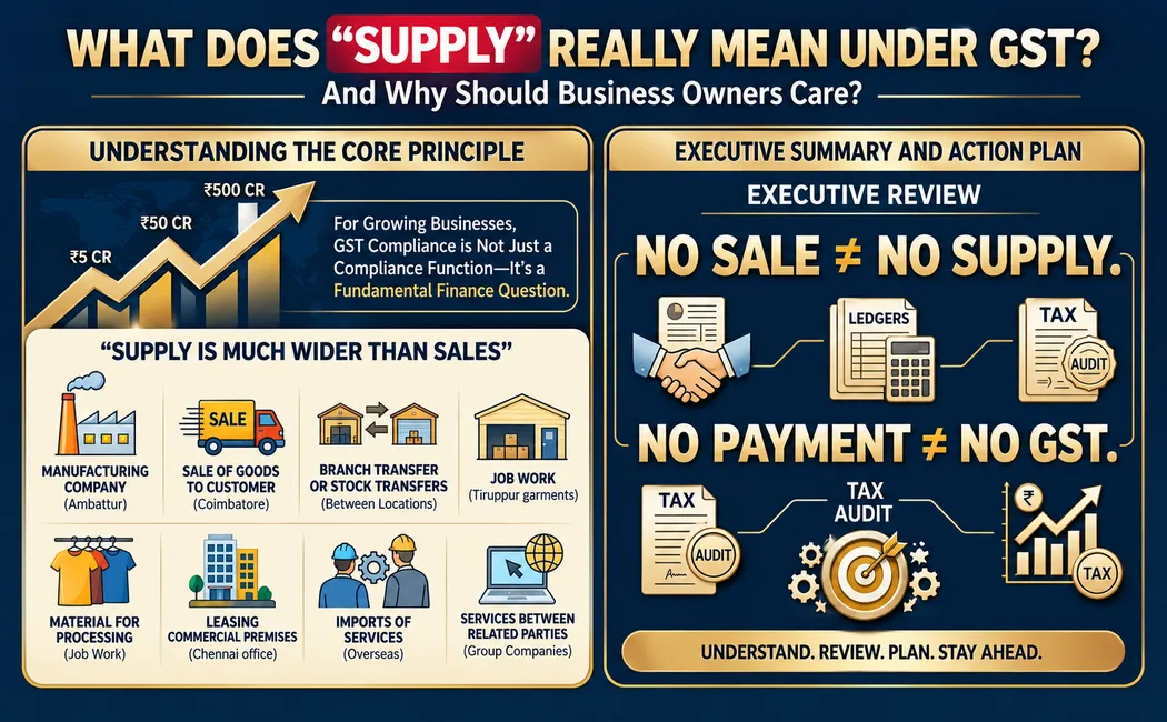 What Does “Supply” Really Mean Under GST— and Why Should Business Owners Care?