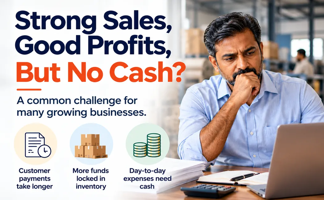 𝗦𝘁𝗿𝗼𝗻𝗴 𝗦𝗮𝗹𝗲𝘀, 𝗚𝗼𝗼𝗱 𝗣𝗿𝗼𝗳𝗶𝘁𝘀, 𝗕𝘂𝘁 𝗡𝗼 𝗖𝗮𝘀𝗵? 𝗛𝗲𝗿𝗲'𝘀 𝗪𝗵𝘆!