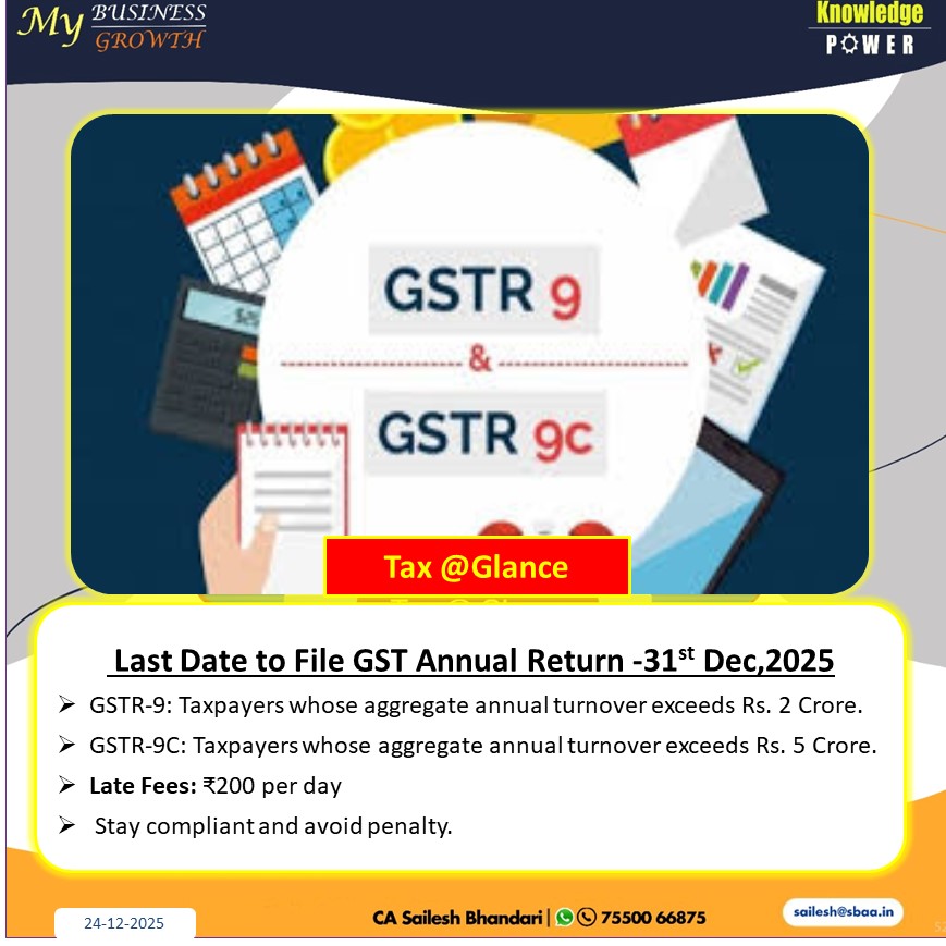 #gstreturn #gstr9 #gstr9c #gstduedate