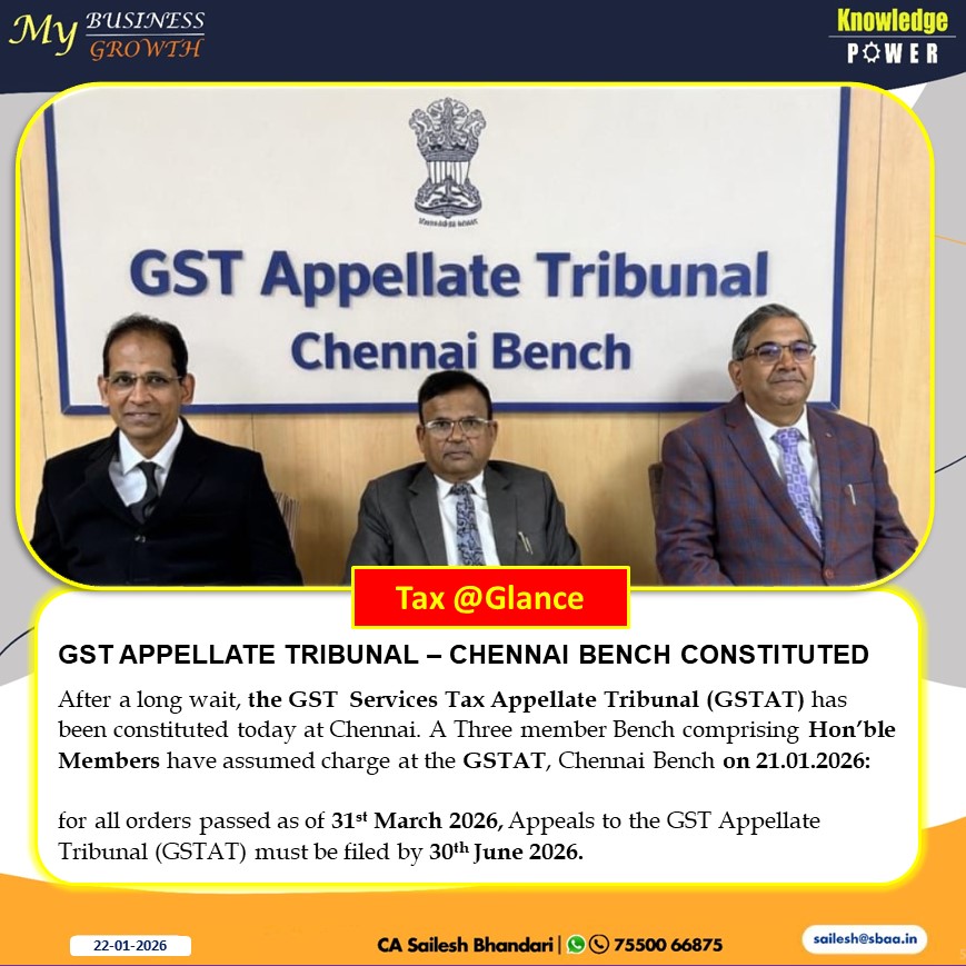 #gst #gstat #gstappellatetribunal #gstupdate
